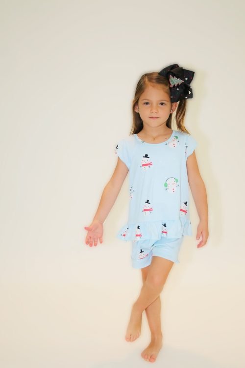 Pijama Short tshirt SNOWMAN